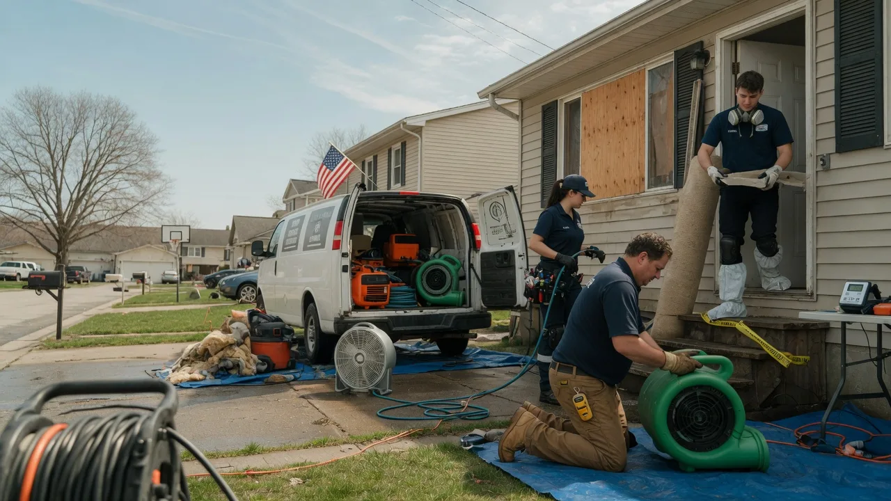 Water Damage Restoration in Red Oak, GA near me